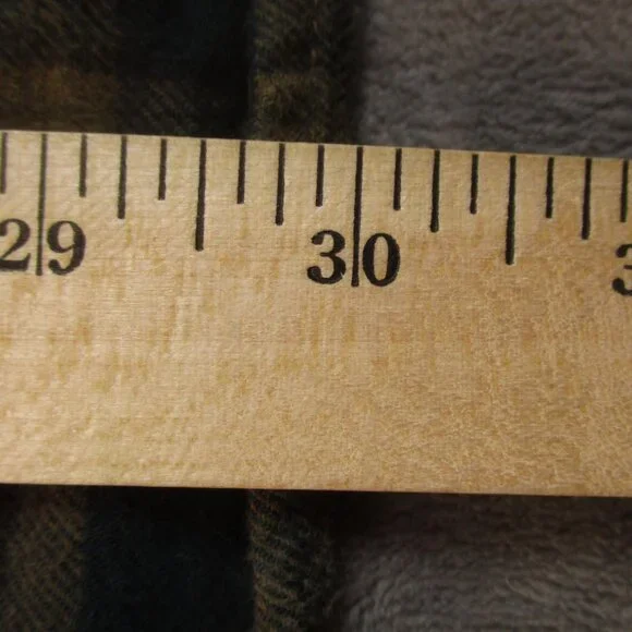 Filson Alaskan Guide Flannel Shirt Men’s Large Brown Green Plaid Shacket
